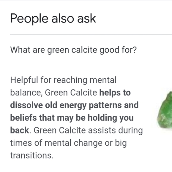 #4 Raw Green Calcite Crystal - Picture 8 of 10